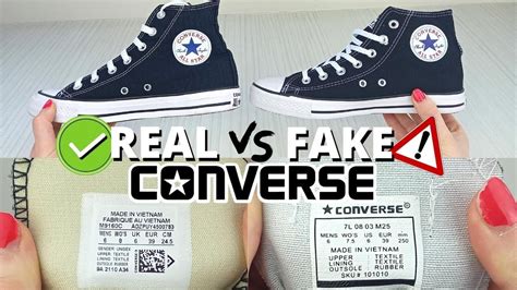 how to identify fake converse shoes|converse authenticity check.